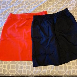 2 size 10. J crew skirts